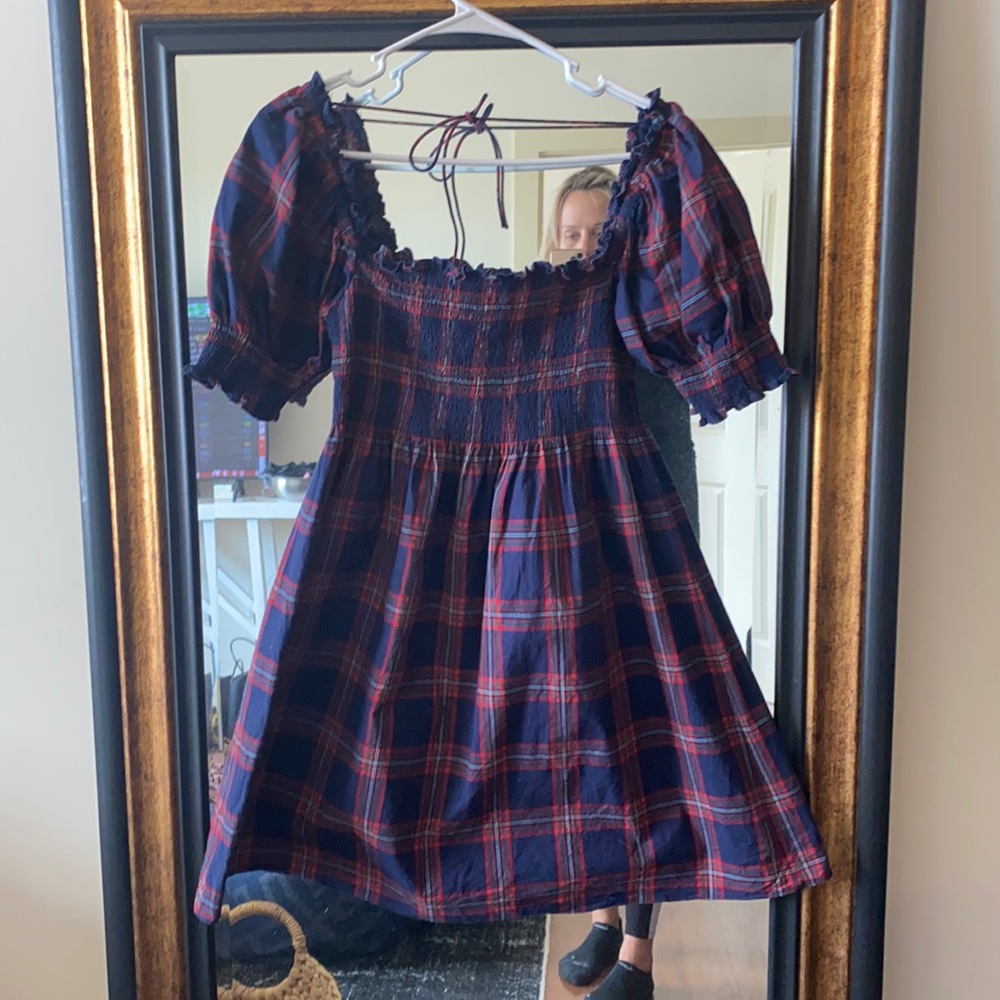 Athena Nap Dress in Irish Tartan